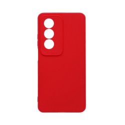 Soft Silicone Case with Camera Shield for Oppo A80 Red Soft Silicone Case with Camera Shield for Oppo A80 Red