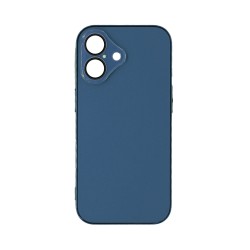 Designer Hard Case with Camera Protection for Apple iPhone 16 Dark Blue Designer Hard Case with Camera Protection for Apple iPhone 16 Dark Blue