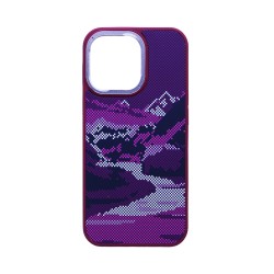 Mountain Design Hard Case for Apple iPhone 15 Pro Red Mountain Design Hard Case for Apple iPhone 15 Pro Red