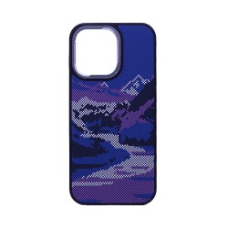 Mountain Design Hard Case for Apple iPhone 15 Pro Purple Mountain Design Hard Case for Apple iPhone 15 Pro Purple