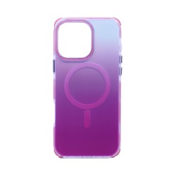 Funda Dura Diseño Magnética para Apple iPhone 16 Pro Max Rosa Gradiente