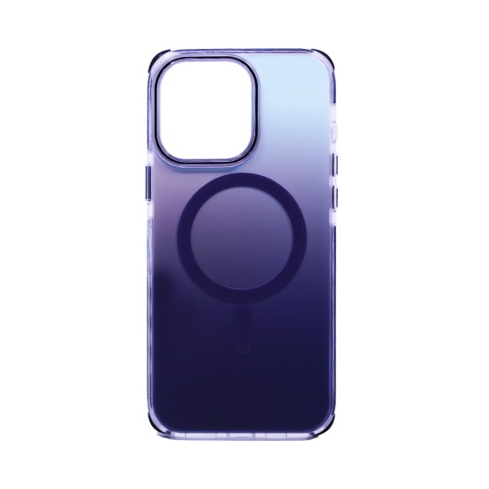 Designer Magnetic Hard Case for Apple iPhone 15 Pro Gradient Gray