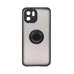 Case with Support Ring for Xiaomi Redmi A1/Redmi A2 Smoked Black Case with Support Ring for Xiaomi Redmi A1/Redmi A2 Smoked Black
