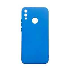 Silicone Case with Camera Shield for Huawei P20 Lite Blue Silicone Case with Camera Shield for Huawei P20 Lite Blue