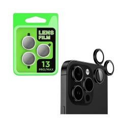 Back Camera Glass Protector for Apple iPhone 13 Pro/iPhone 13 Pro Max Black Back Camera Glass Protector for Apple iPhone 13 Pro/iPhone 13 Pro Max Black