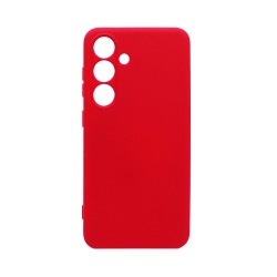 Silicone Case with Camera Shield for Samsung Galaxy A36 5G Red Silicone Case with Camera Shield for Samsung Galaxy A36 5G Red