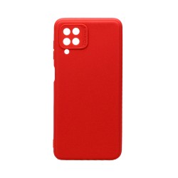 Soft Silicone Case with Camera Shield for Samsung Galaxy A12 Red Soft Silicone Case with Camera Shield for Samsung Galaxy A12 Red