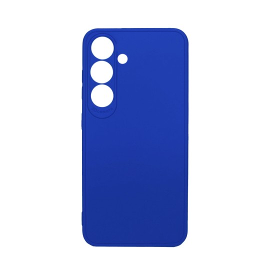 Soft Silicone Case with Camera Shield for Samsung Galaxy A36 5G Dark Blue