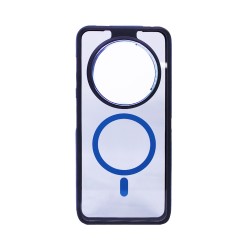 Designer Magnetic Hard Case for Xiaomi Redmi 14C Black Blue Designer Magnetic Hard Case for Xiaomi Redmi 14C Black Blue