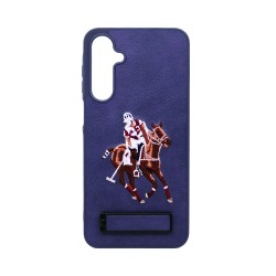Funda Dura Diseño US Polo Con Soporte para Samsung Galaxy A16 Azul Funda Dura Diseño US Polo Con Soporte para Samsung Galaxy A16 Azul