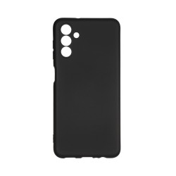 Funda de Silicona con Marco de Cámara para Samsung Galaxy A04S Negro Funda de Silicona con Marco de Cámara para Samsung Galaxy A04S Negro