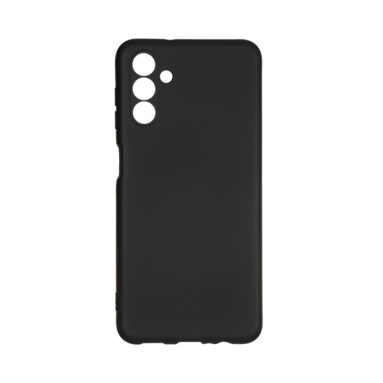 Capa de Silicone com Moldura de Câmera para Samsung Galaxy A04S Preto