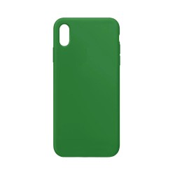 Funda de Silicona para Apple iPhone XS Max Verde Oscuro Funda de Silicona para Apple iPhone XS Max Verde Oscuro