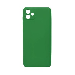 Funda de Silicona con Marco de Cámara para Samsung Galaxy A04e Verde Oscuro Funda de Silicona con Marco de Cámara para Samsung Galaxy A04e Verde Oscuro