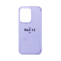 Funda de Silicona Dura Oppo Reno13 Transparente Funda de Silicona Dura Oppo Reno13 Transparente