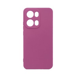 Funda de Silicona con Marco de Cámara para Oppo Reno13 Pro Rosa Funda de Silicona con Marco de Cámara para Oppo Reno13 Pro Rosa