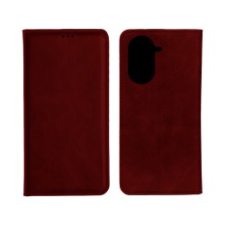 Funda Abatible de Cuero con Bolsillo Interno para Xiaomi Redmi A5 Rojo Funda Abatible de Cuero con Bolsillo Interno para Xiaomi Redmi A5 Rojo