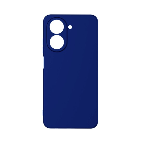 Capa de Silicone com Moldura de Câmera para Xiaomi Redmi A5 Azul Escuro