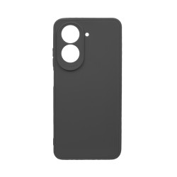 Funda de Silicona Suave con Marco de Cámara para Xiaomi Redmi A5 Negro Funda de Silicona Suave con Marco de Cámara para Xiaomi Redmi A5 Negro