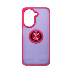 Funda con Anilla de Soporte para Xiaomi Redmi A5 Rojo Ahumado Funda con Anilla de Soporte para Xiaomi Redmi A5 Rojo Ahumado