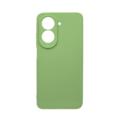 Funda de Silicona Suave con Marco de Cámara para Xiaomi Redmi A5 Verde Funda de Silicona Suave con Marco de Cámara para Xiaomi Redmi A5 Verde
