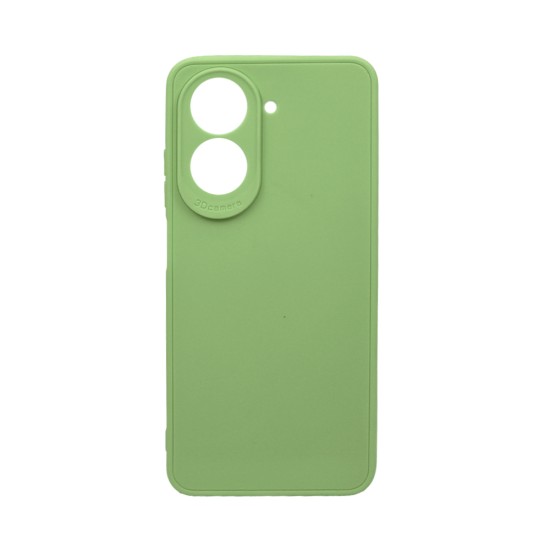 Capa de Silicone Macio com Moldura de Câmera para Xiaomi Redmi A5 Verde