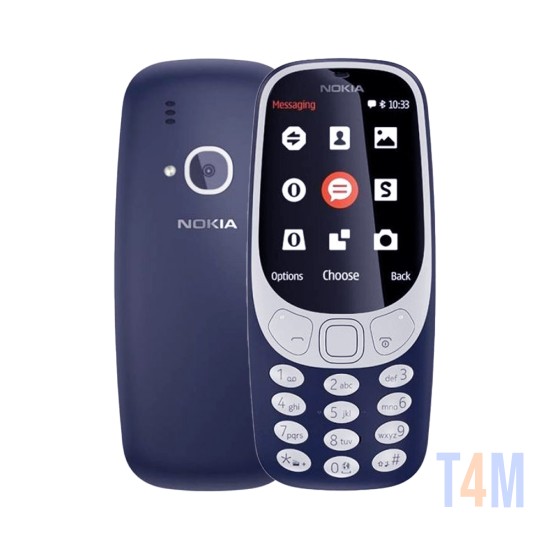 Telemóvel Nokia 3310 TA-1030 2,4" Dual Sim Azul Escuro