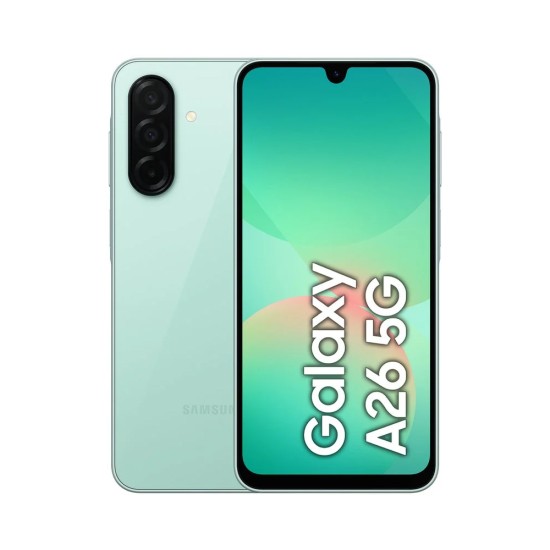 Smartphone Samsung Galaxy A26 5G/SM-A266B 6GB/128GB 6.7" Dual SIM Hortelã Smartphone Samsung Galaxy A26 5G/SM-A266B 6GB/128GB 6.7" Dual SIM Hortelã