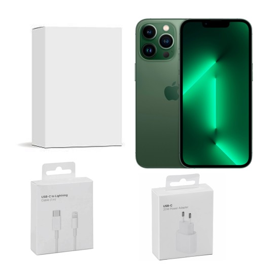 Apple iPhone 13 Pro Max 128GB Recondicionado Grau A+ 6,7" Verde Alpino Apple iPhone 13 Pro Max 128GB Recondicionado Grau A+ 6,7" Verde Alpino