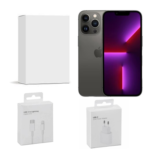 Apple iPhone 13 Pro Max 128GB Recondicionado Grau A+ 6,7" Grafite Apple iPhone 13 Pro Max 128GB Recondicionado Grau A+ 6,7" Grafite