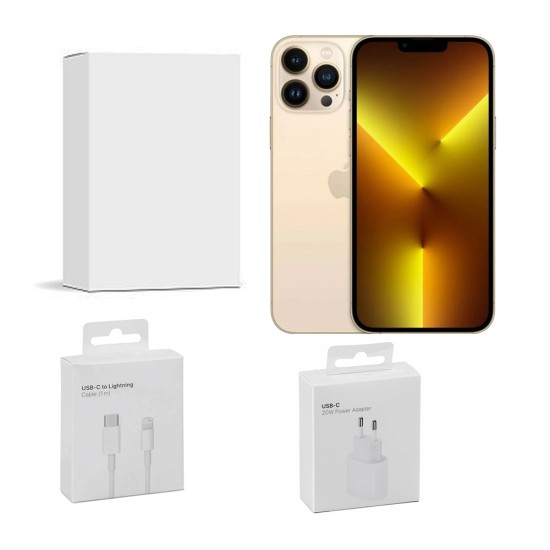 Apple iPhone 13 Pro 256GB Recondicionado Grau A+ 6,1" Dourado Apple iPhone 13 Pro 256GB Recondicionado Grau A+ 6,1" Dourado