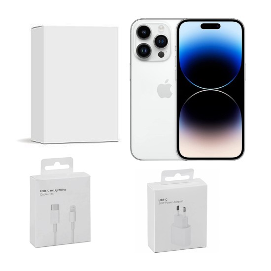 Apple iPhone 14 Pro 256GB Recondicionado Grau A+ 6,1" Prata Apple iPhone 14 Pro 256GB Recondicionado Grau A+ 6,1" Prata