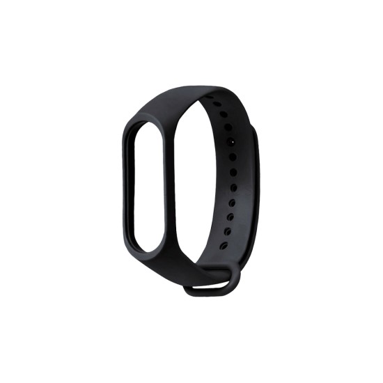Silicone Bracelet for Smartwatch Xiaomi Mi Band M5/M6 Black Silicone Bracelet for Smartwatch Xiaomi Mi Band M5/M6 Black