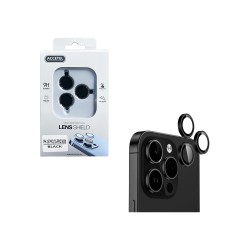 Back Camera Glass Protector for Apple iPhone 15 Pro/15 Pro Max Black Back Camera Glass Protector for Apple iPhone 15 Pro/15 Pro Max Black