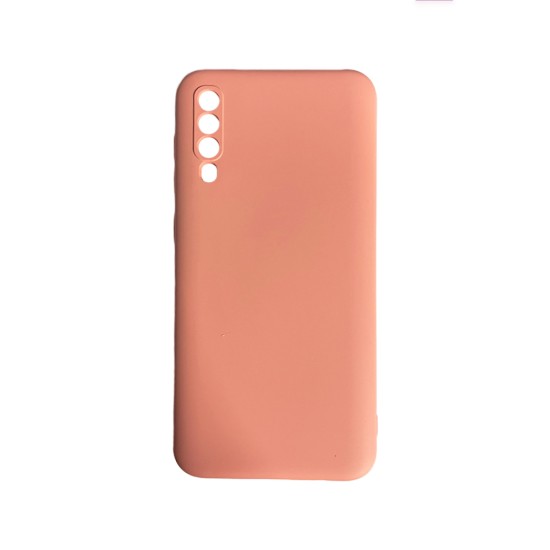 Silicone Case with Camera Shield for Samsung Galaxy A50 Pink Silicone Case with Camera Shield for Samsung Galaxy A50 Pink