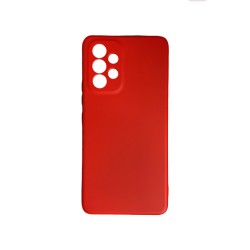 Silicone Case with Camera Shield for Samsung Galaxy A53 5g Red Silicone Case with Camera Shield for Samsung Galaxy A53 5g Red