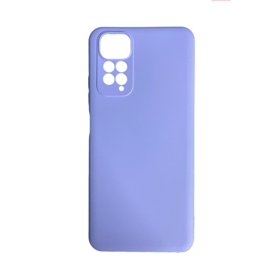 Funda de Silicona con Marco de Cámara para Xiaomi Redmi Note 11 Púrpura Funda de Silicona con Marco de Cámara para Xiaomi Redmi Note 11 Púrpura