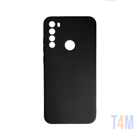 Silicone Case with Camera Shield for Xiaomi Redmi 8t Black