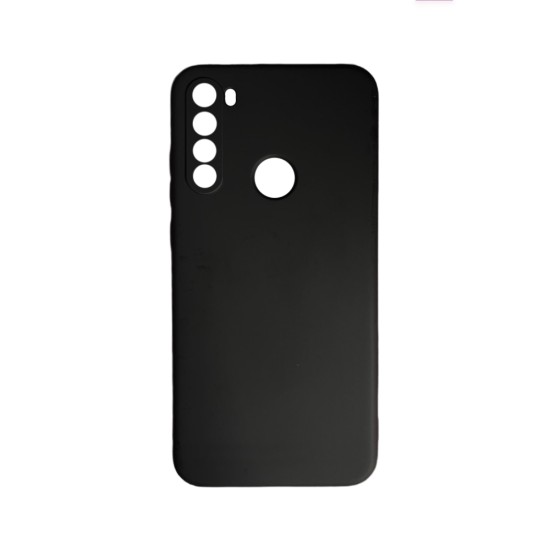 Funda de Silicona con Marco de Cámara para Xiaomi Redmi 8t Negro Funda de Silicona con Marco de Cámara para Xiaomi Redmi 8t Negro