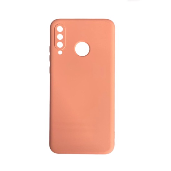 Silicone Case with Camera Shield For Huawei P30 Lite Pink Silicone Case with Camera Shield For Huawei P30 Lite Pink