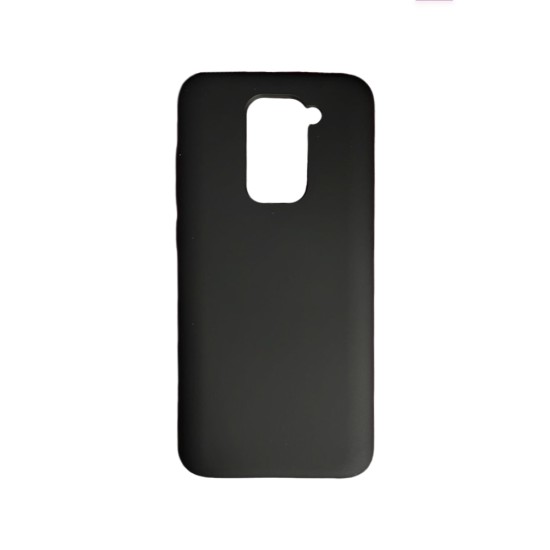 Capa de Silicone para Xiaomi Redmi Note 9 Preto Capa de Silicone para Xiaomi Redmi Note 9 Preto