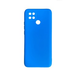 Silicone Case with Camera Shield for Xiaomi Redmi 9c Blue Silicone Case with Camera Shield for Xiaomi Redmi 9c Blue
