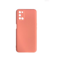 Silicone Case with Camera Shield for Oppo A52/A72/A92 Pink Silicone Case with Camera Shield for Oppo A52/A72/A92 Pink