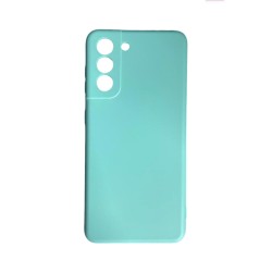 Silicone Case with Camera Shield for Samsung Galaxy S21 Green Silicone Case with Camera Shield for Samsung Galaxy S21 Green
