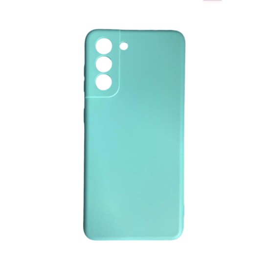Silicone Case with Camera Shield for Samsung Galaxy S21 Green Silicone Case with Camera Shield for Samsung Galaxy S21 Green