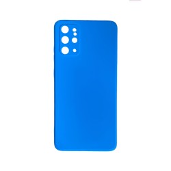 Silicone Case with Camera Shield for Samsung Galaxy S20 Plus Blue Silicone Case with Camera Shield for Samsung Galaxy S20 Plus Blue