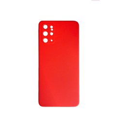 Silicone Case with Camera Shield for Samsung Galaxy S20 Plus Red Silicone Case with Camera Shield for Samsung Galaxy S20 Plus Red
