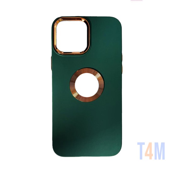 Capa de Silicone para Apple iPhone 13 Pro Max Verde