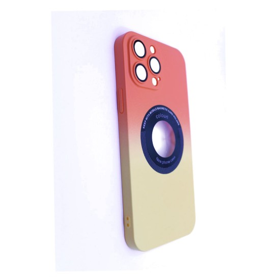 Magnetic Case with Camera Lens for Apple iPhone 14 Pro Max Orange Magnetic Case with Camera Lens for Apple iPhone 14 Pro Max Orange