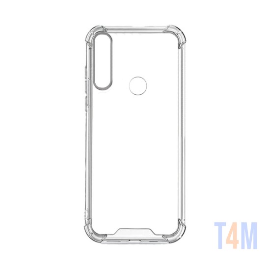 Silicone Hard Corners Case For Huawei Y6 Pro/Y6p Transparent